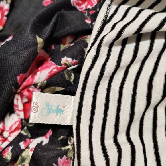 4 Shirley & Stone Long Summer Dresses S Floral Sleeveless Stripe - Picture 10 of 10